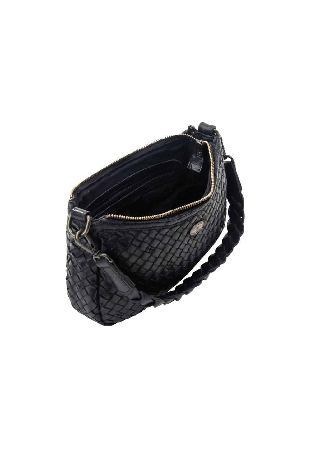 Schmuddelwedda DreiMaster Vintage Handtasche aus Leder Kostenloser Versand international