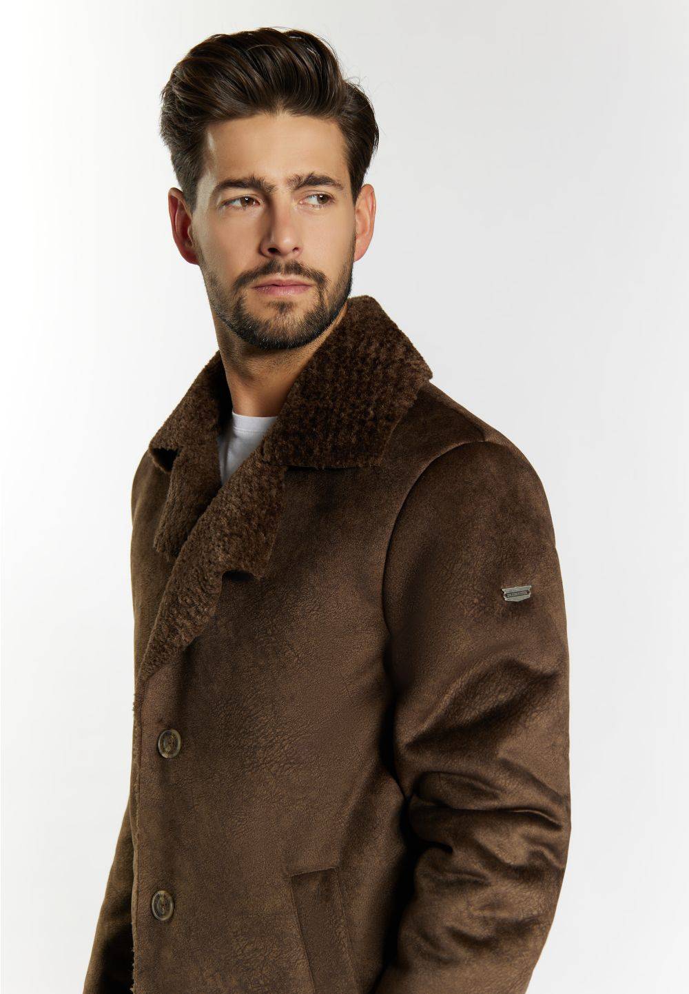 Schmuddelwedda DreiMaster Vintage Übergangsjacke aus Fellimitat Exklusivangebot