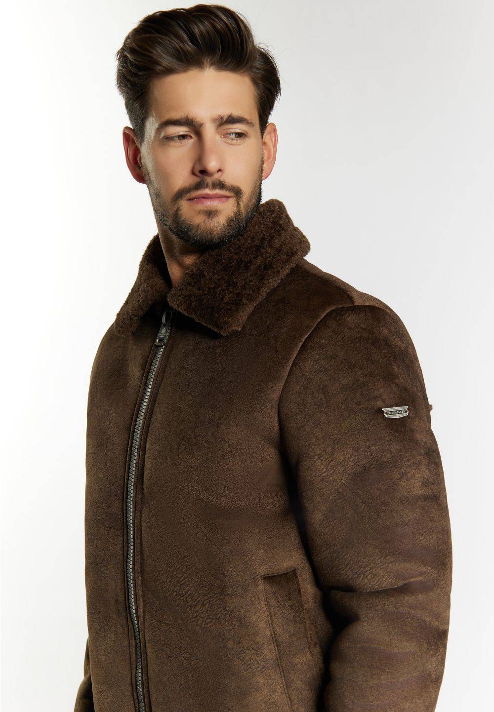 Schmuddelwedda DreiMaster Vintage Übergangsjacke aus Fellimitat Preisnachlass