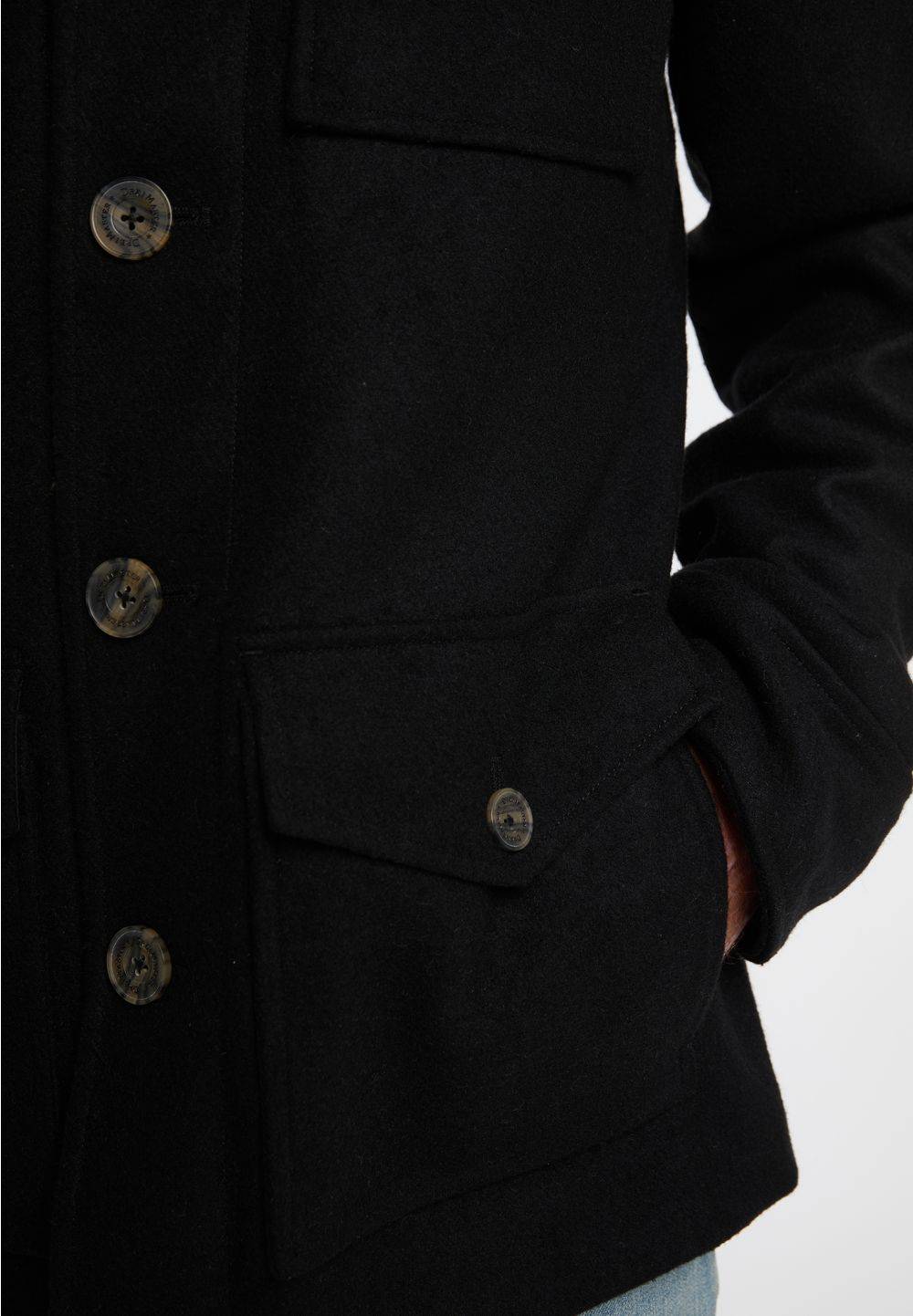 Schmuddelwedda DreiMaster Vintage Übergangsjacke aus Wollgemisch Online Outlet