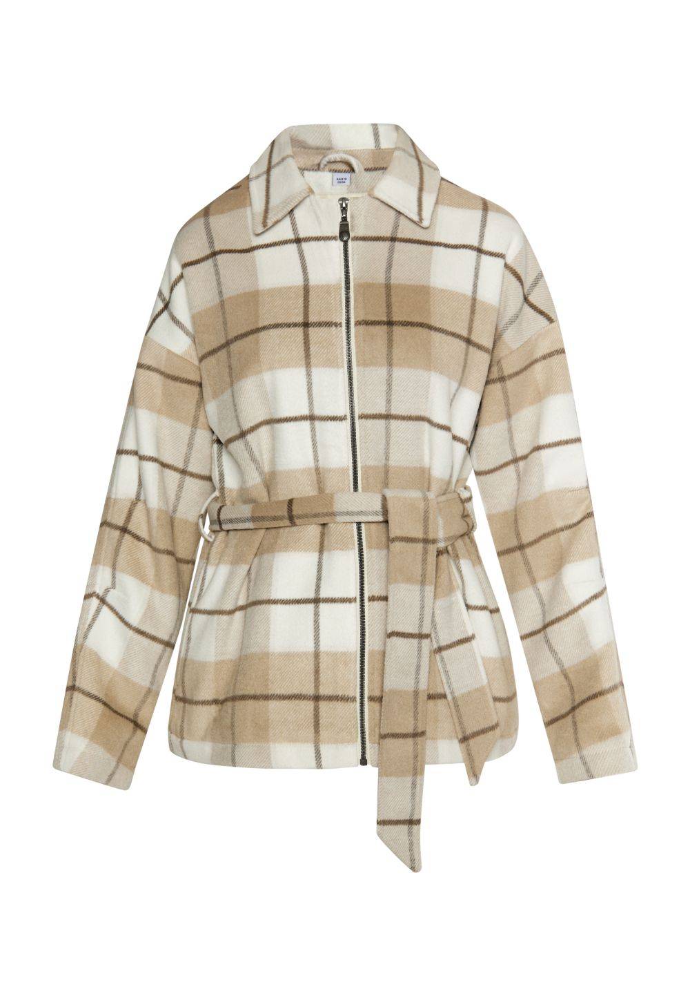 Schmuddelwedda DreiMaster Vintage Übergangsjacke mit Karomuster Im Verkauf