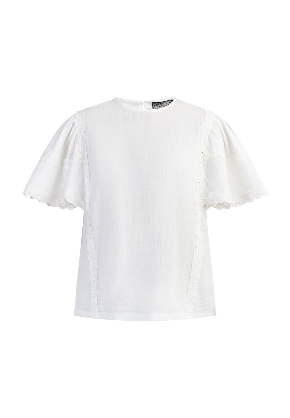 Schmuddelwedda DreiMaster Vintage Blusenshirt mit Spitze 50% Rabatt für begrenzte Zeit