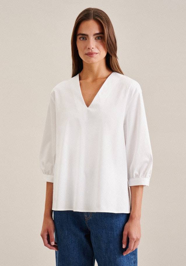 Seidensticker 3/4-Arm Satin Tunika Seidensticker 3/4-Arm Satin Tunika