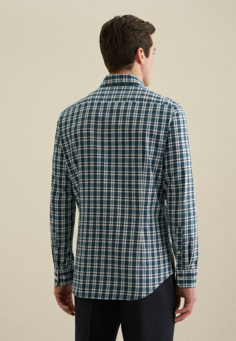 Seidensticker Flanell Flanellhemd in Slim mit Button-Down-Kragen Fabrik Onlineshop