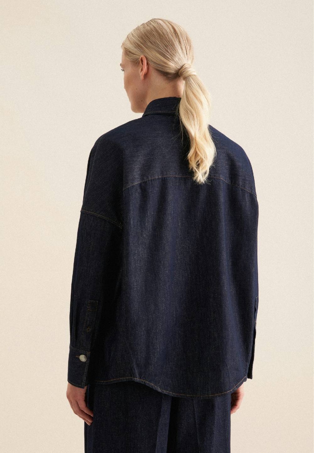 Seidensticker Denim Hemdbluse Saisonschlussverkauf