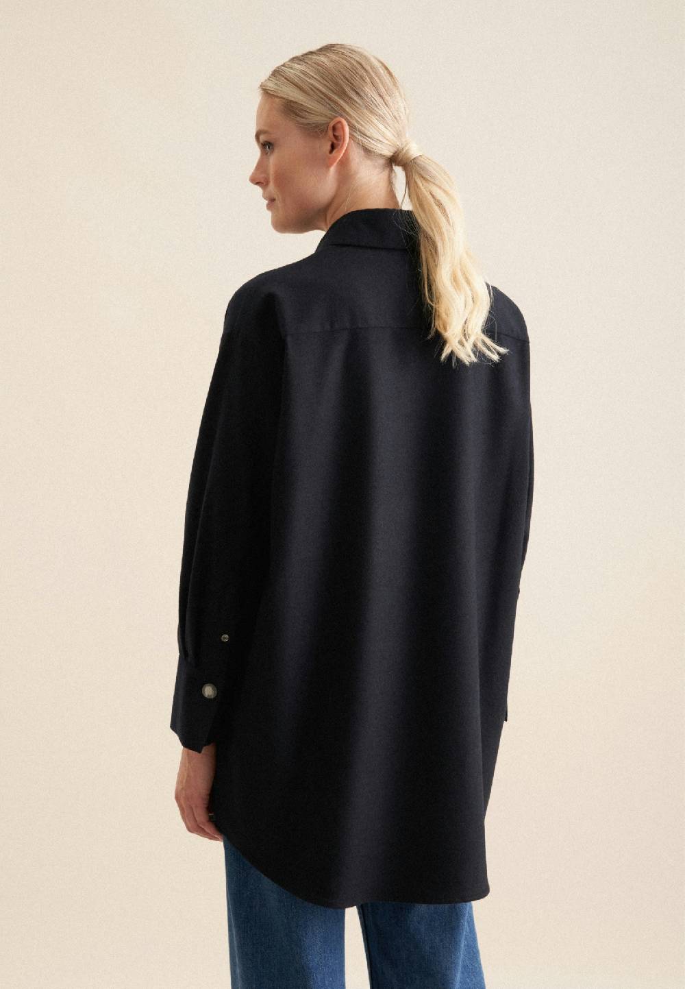 Seidensticker Flanell Longbluse Black Friday