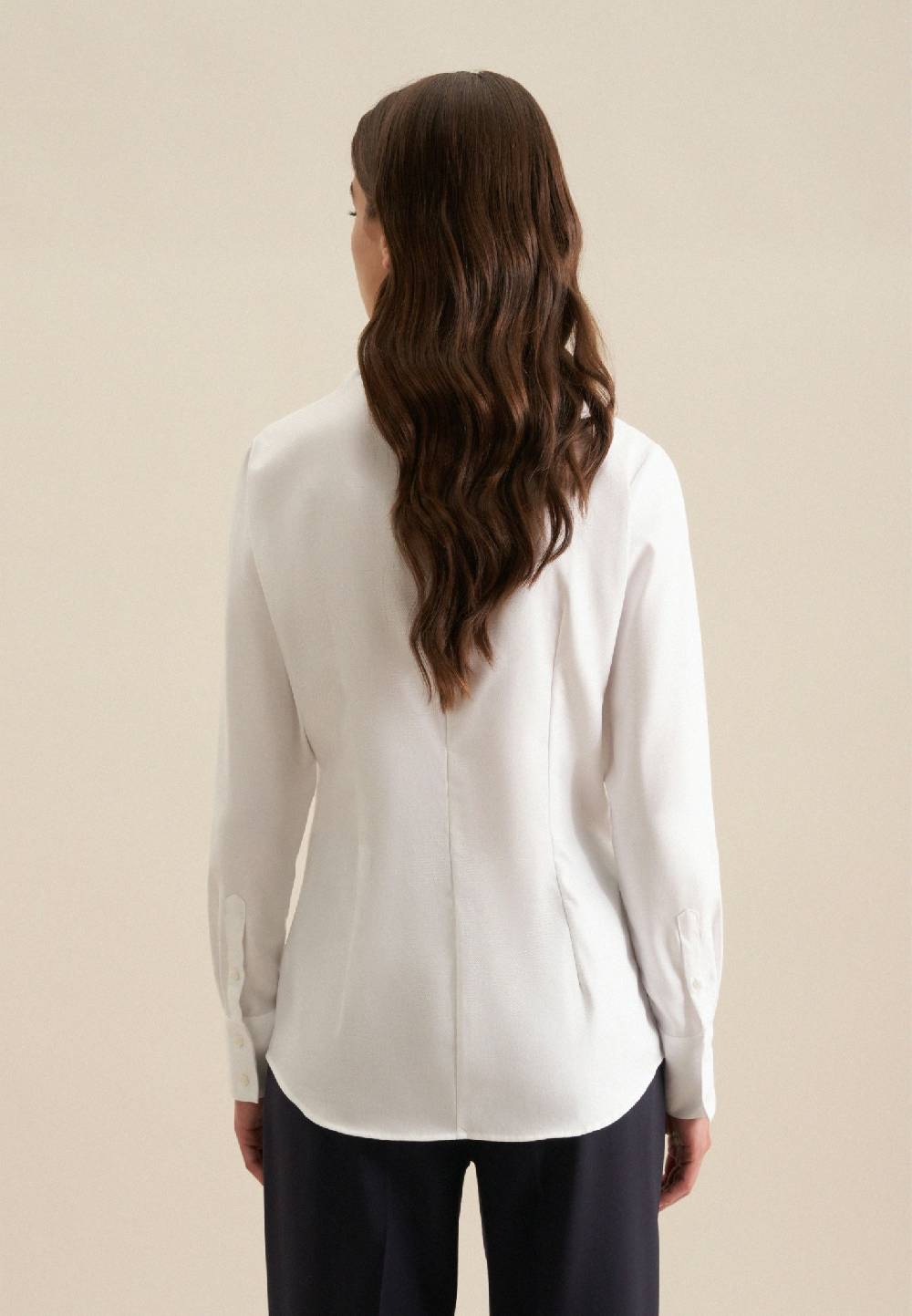 Seidensticker Twill Kelchkragenbluse Sonderangebote