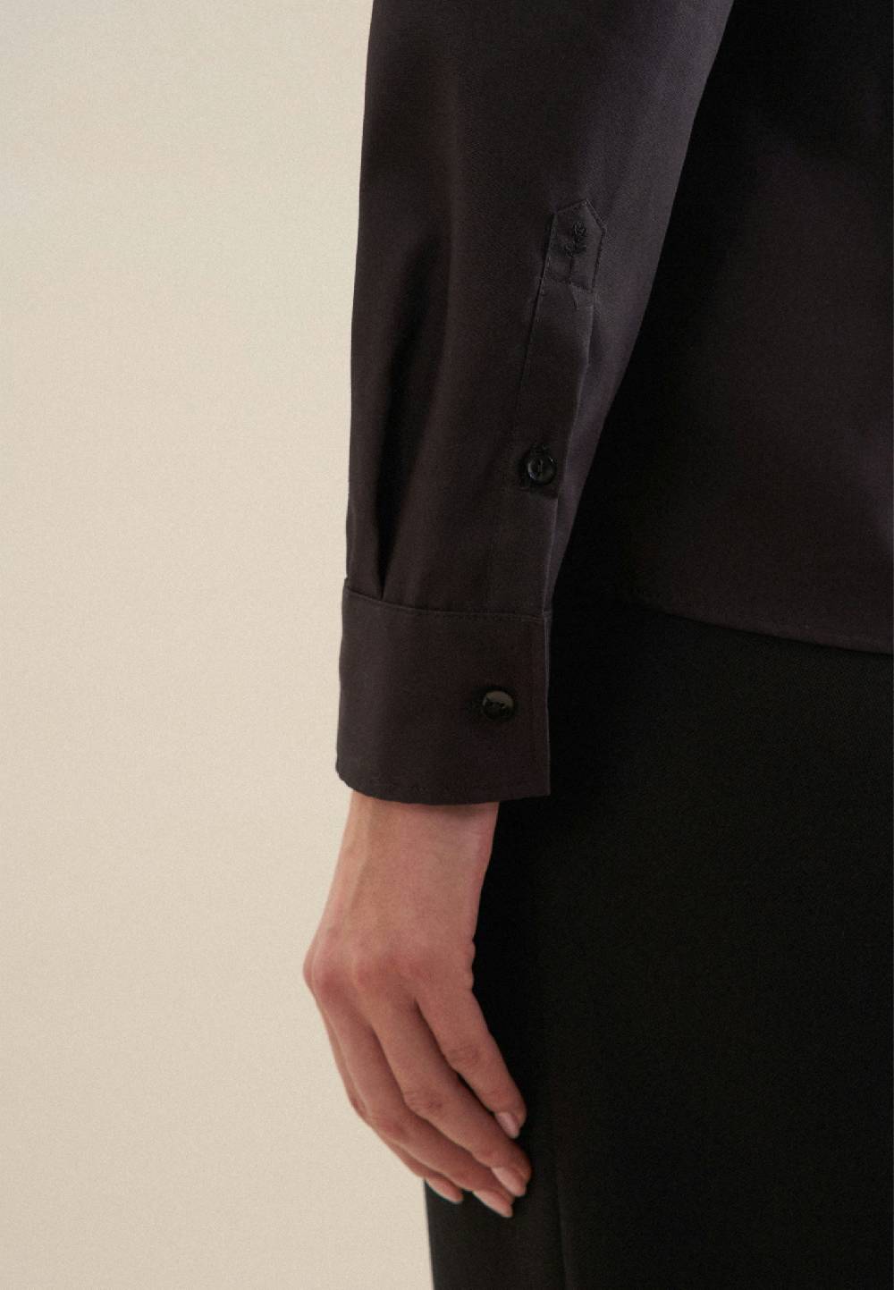 Seidensticker Bügelfreie Fil a fil Hemdbluse Letzte 3 Tage