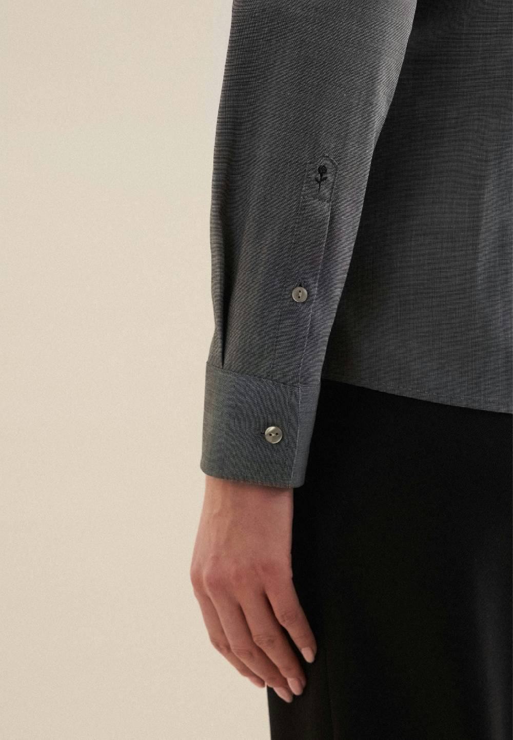 Seidensticker Bügelfreie Fil a fil Hemdbluse Bis zu 55% Rabatt