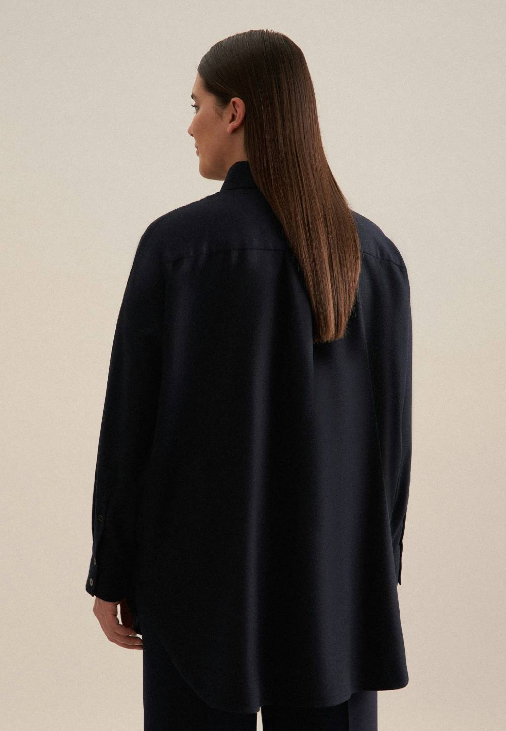 Seidensticker Curvy Kragen Longbluse Oversized Discount Store für neue Produkte