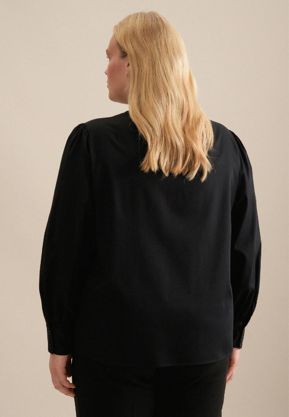 Seidensticker Curvy Rundhals Shirtbluse Regular Verkauf