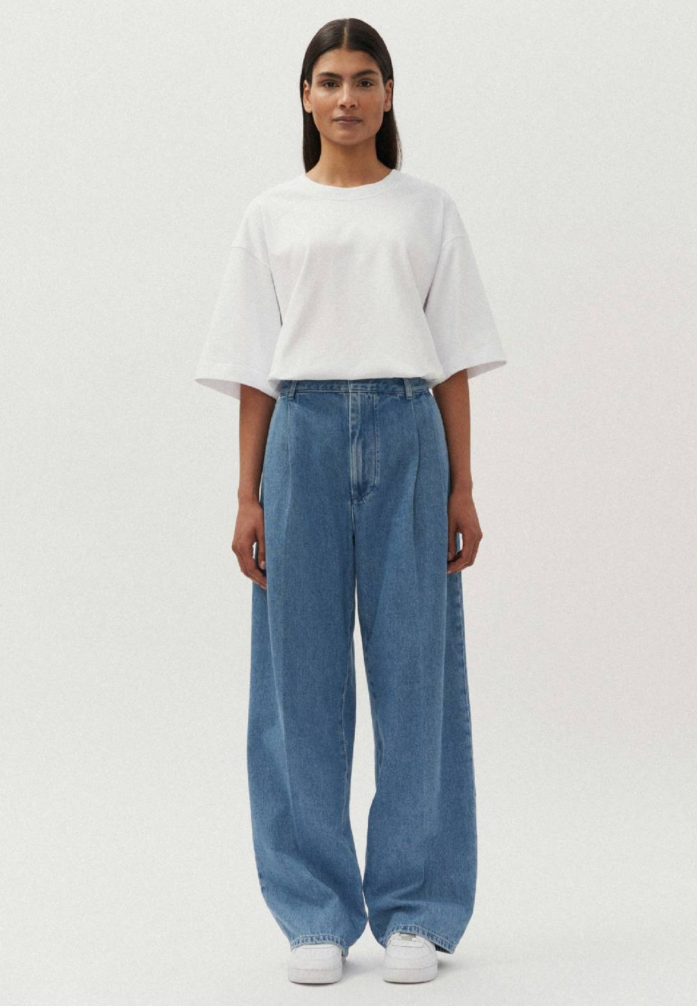 Seidensticker Unisex Bundfaltenhose Oversized Schlussverkauf