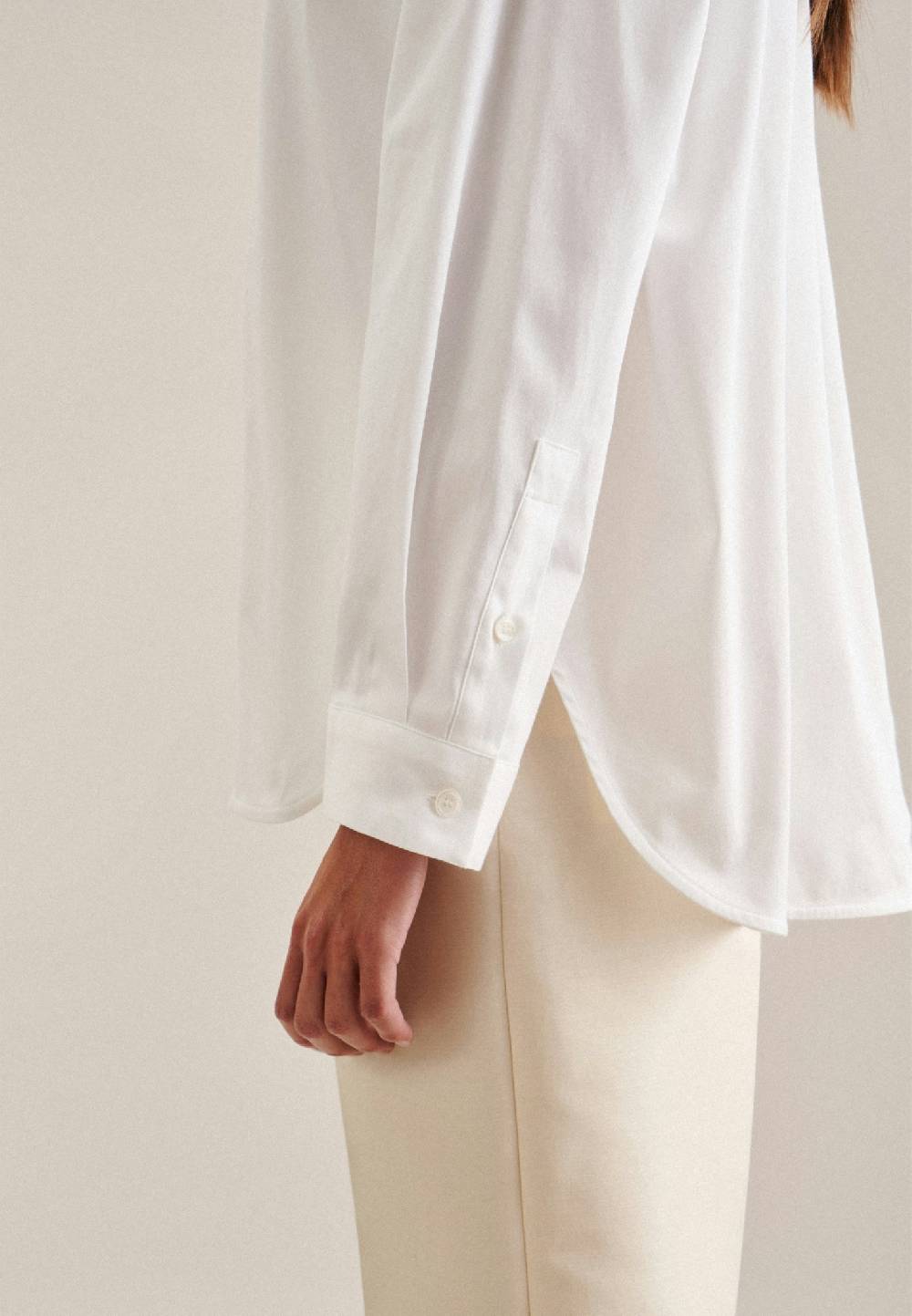 Seidensticker Satin Longbluse Vierteljährliche Förderung