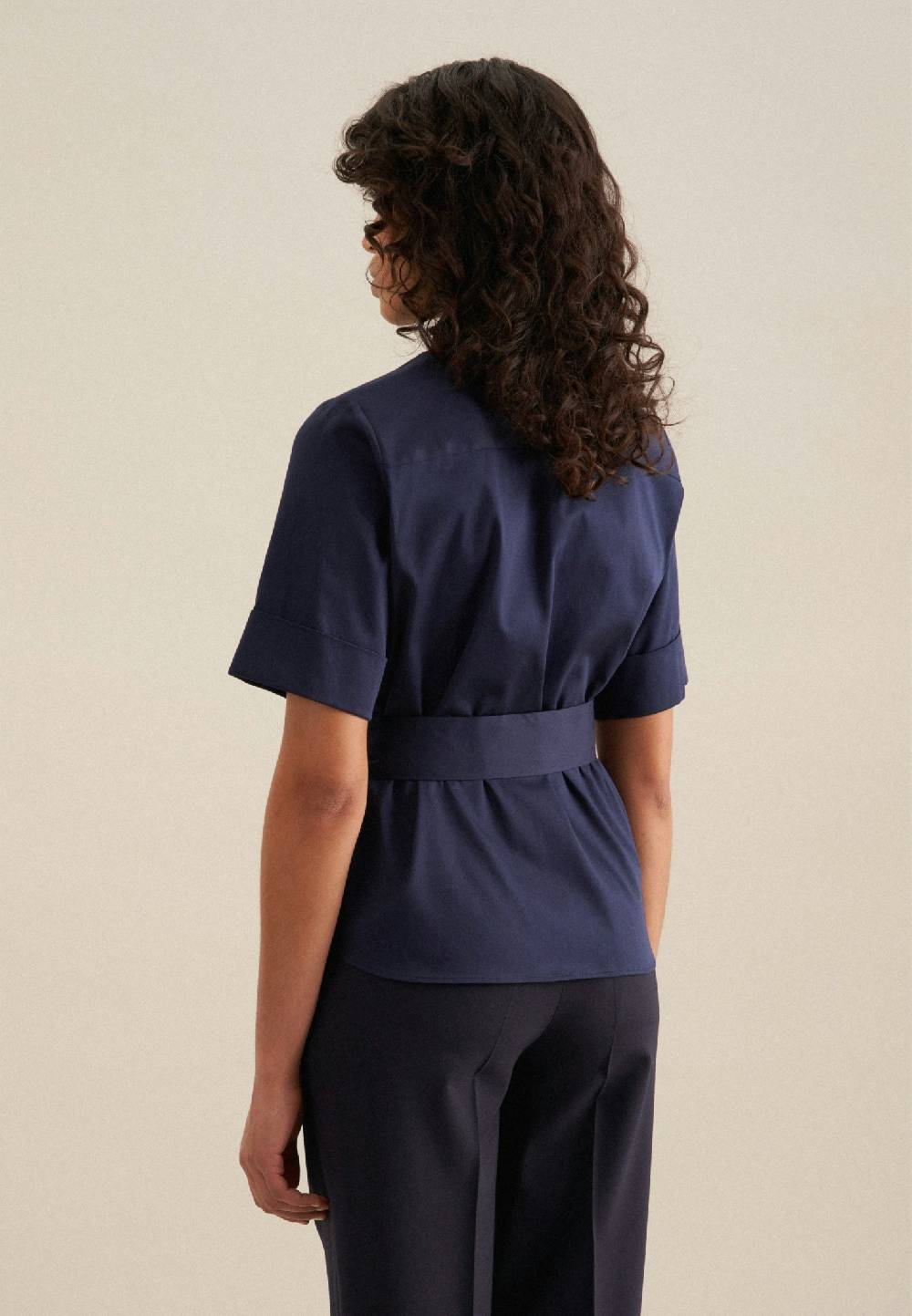 Seidensticker Kurzarm Satin Hemdbluse Bis zu 55% Rabatt
