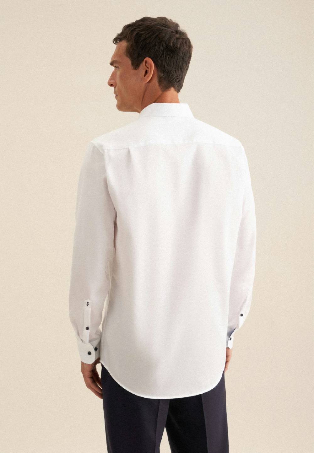 Seidensticker Bügelfreies Twill Business Hemd in Regular mit Button-Down-Kragen Begrenzt auf 3 Tage