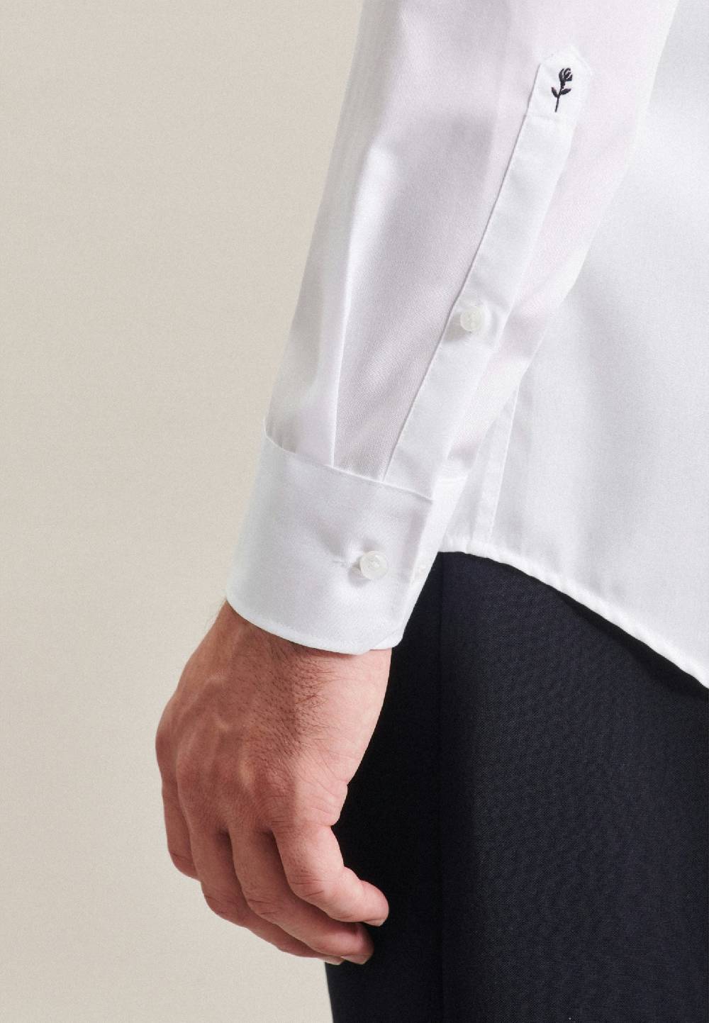 Seidensticker Bügelfreies Popeline Business Hemd in Shaped mit Button-Down-Kragen Bis zu 60% Rabatt