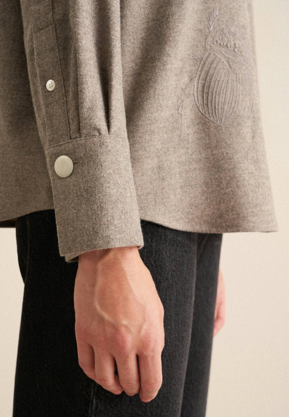 Seidensticker Flanell Hemdbluse Im Verkauf