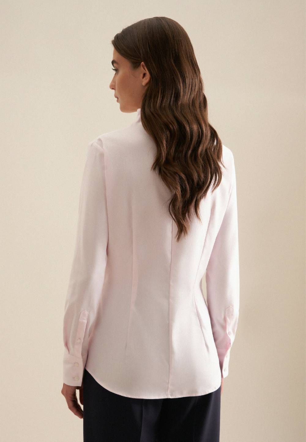 Seidensticker Twill Kelchkragenbluse Fabrik Onlineshop