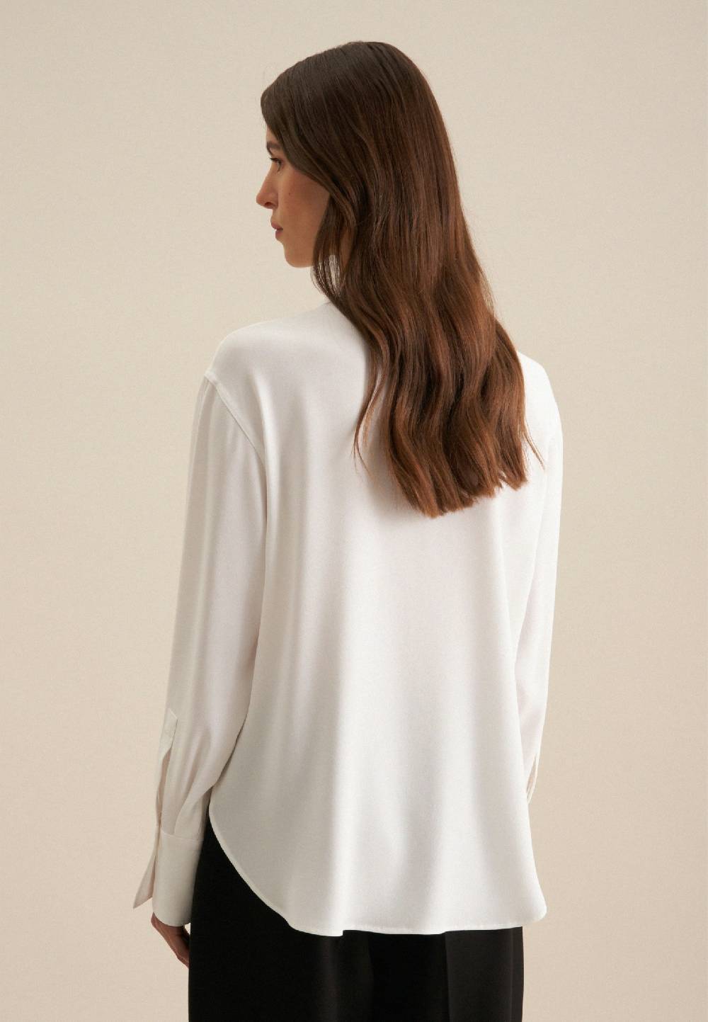 Seidensticker Krepp Satin Hemdbluse Online Outlet