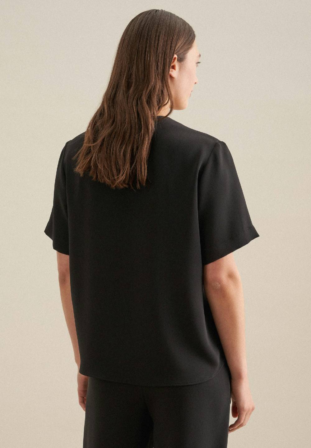 Seidensticker V-Neck Shirtbluse Regular Neueste Stile