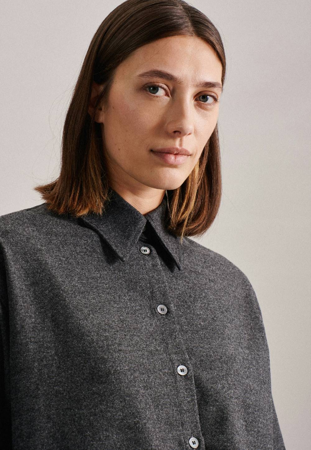 Seidensticker Flanell Longbluse Nur noch ein Tag übrig