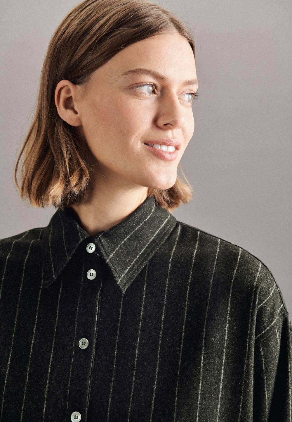 Seidensticker Flanell Longbluse Fabrikladen