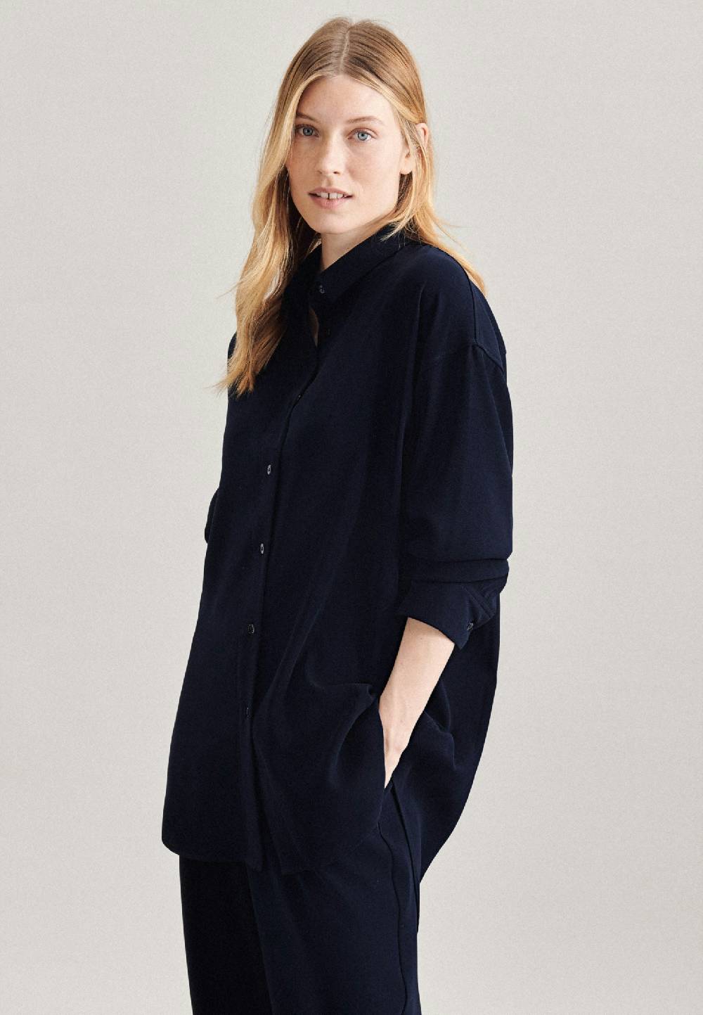 Seidensticker Twill Longbluse Kostenloser Versand