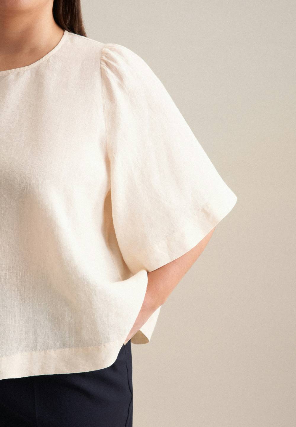 Seidensticker Curvy Rundhals Shirtbluse Regular Günstig kaufen