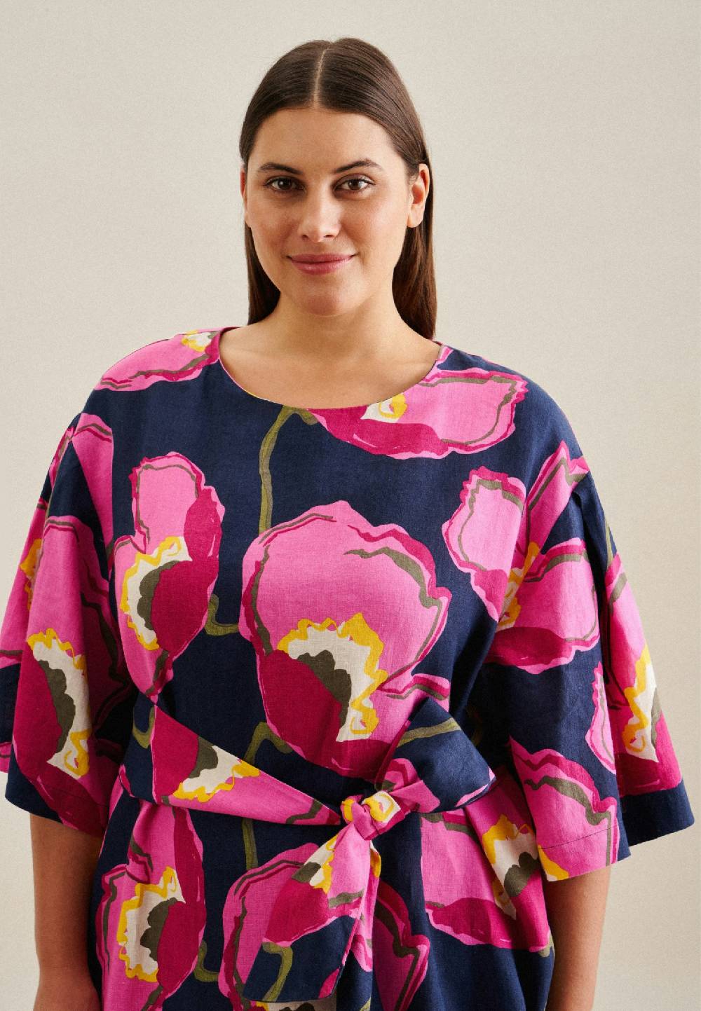 Seidensticker Curvy Rundhals Kleid Regular Versandkostenfrei