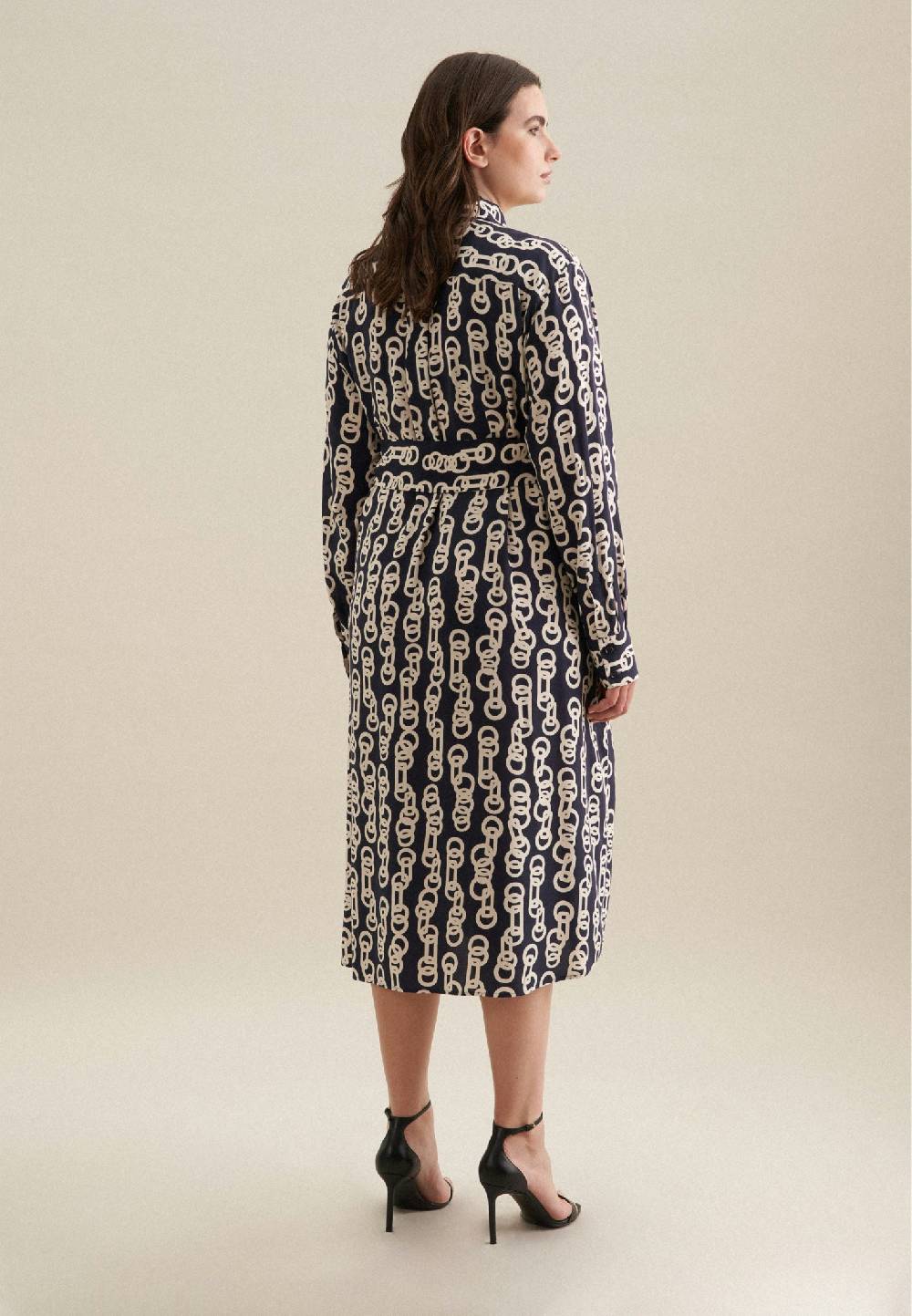 Seidensticker Curvy Kragen Kleid Regular Preisnachlass