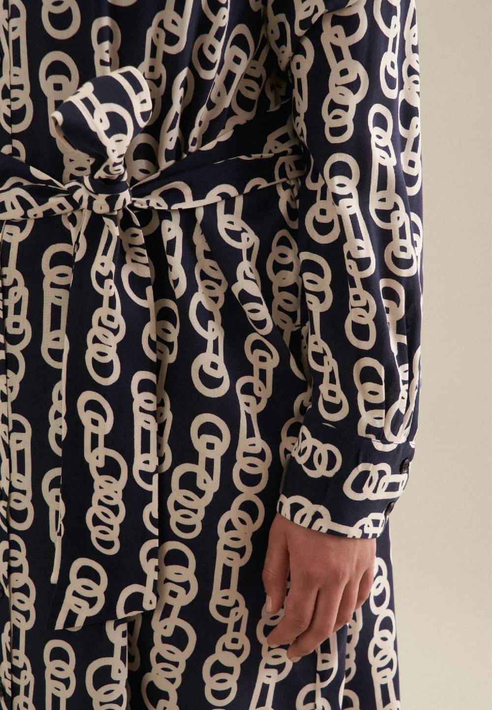 Seidensticker Curvy Kragen Kleid Regular Preisnachlass