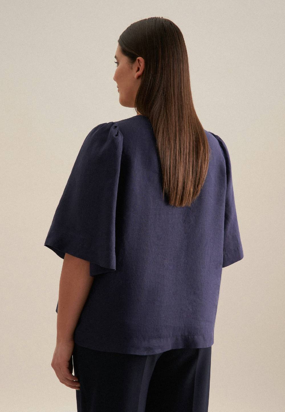 Seidensticker Curvy Rundhals Shirtbluse Regular Lagerräumung