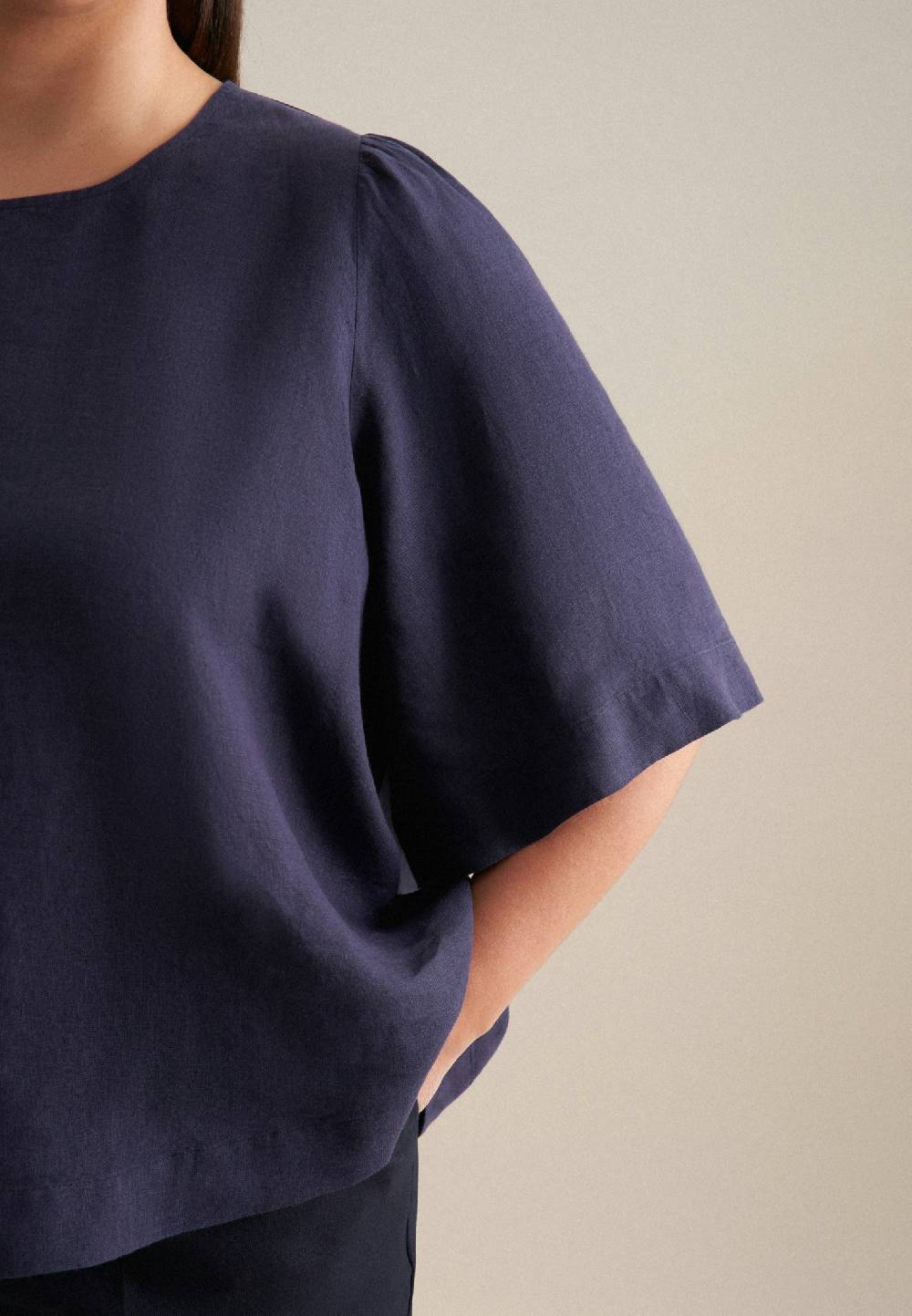 Seidensticker Curvy Rundhals Shirtbluse Regular Lagerräumung