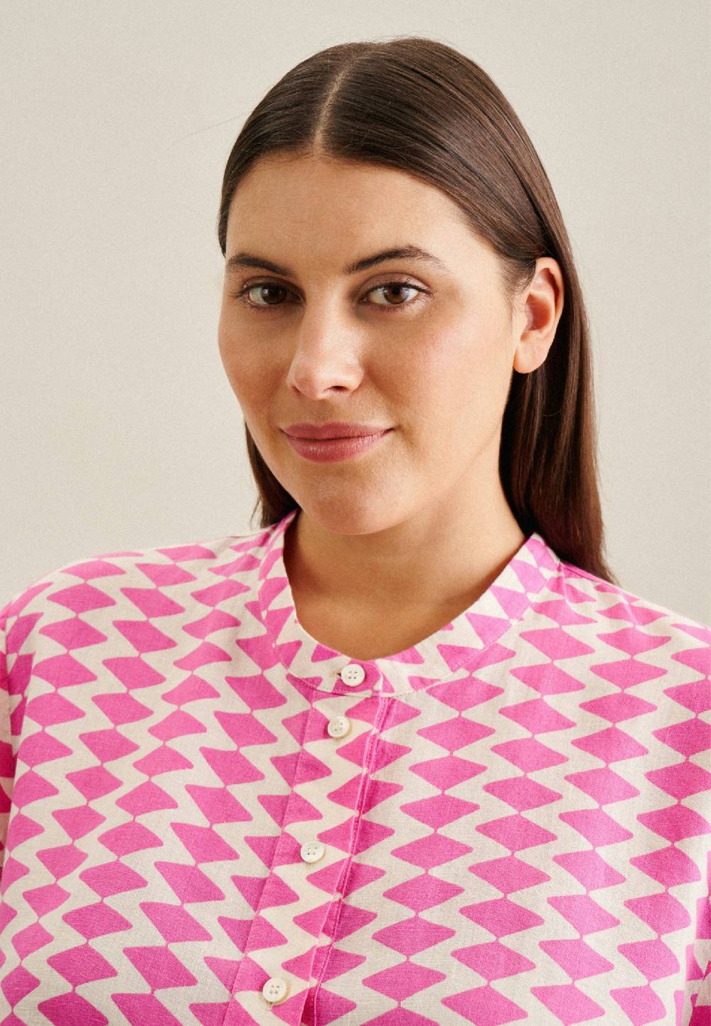 Seidensticker Curvy Kragen Stehkragenbluse Regular Neueste Mode