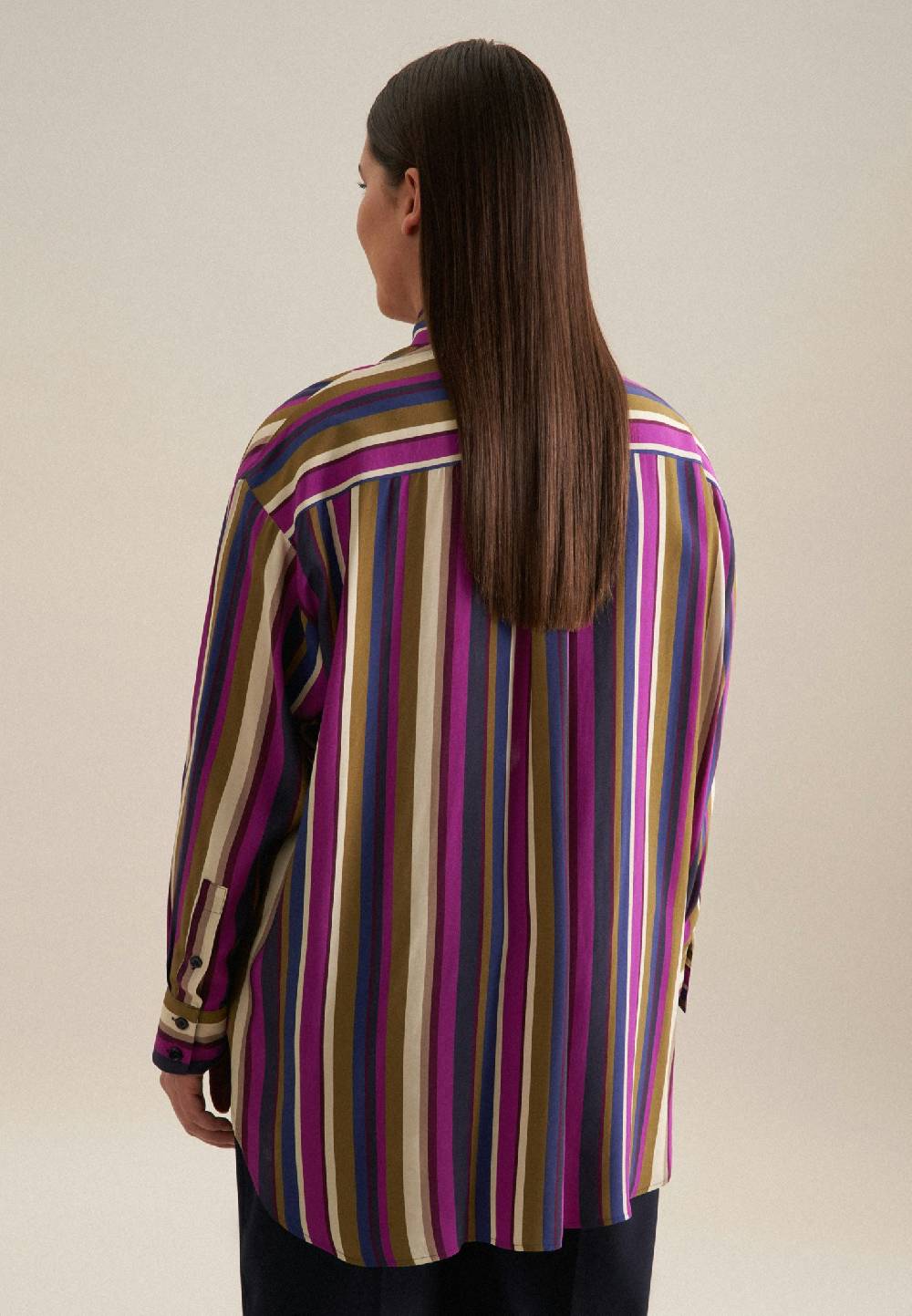 Seidensticker Curvy Kragen Longbluse Oversized Sonderangebote