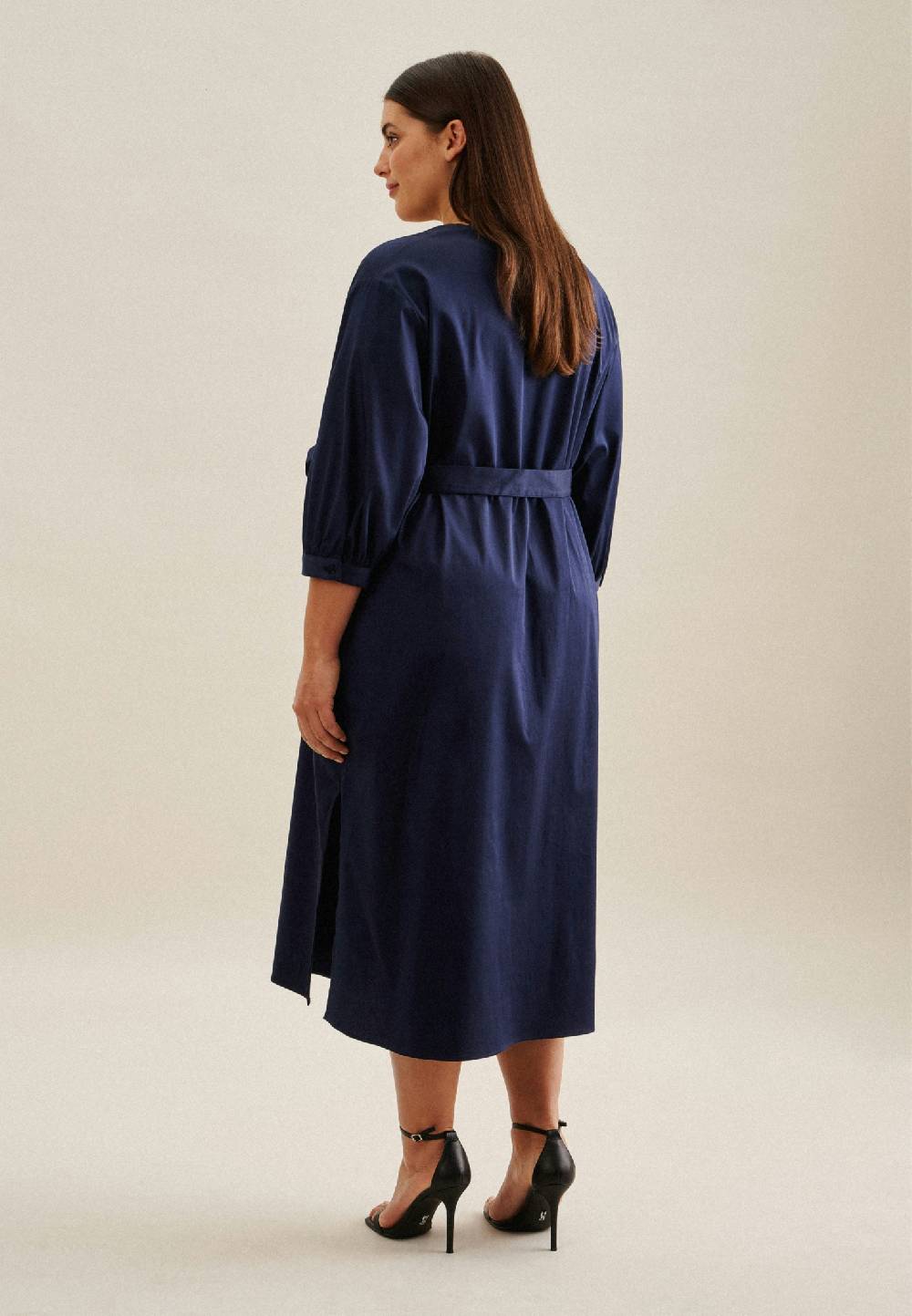 Seidensticker Curvy V-Neck Kleid Regular Begrenzte Freigabe