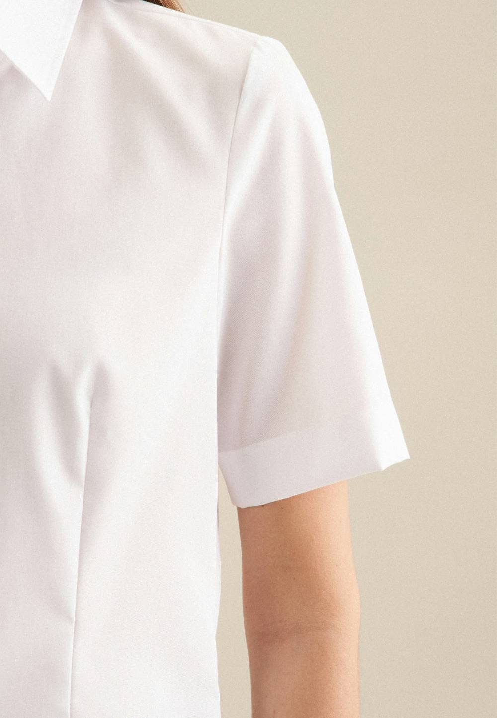 Seidensticker Bügelfreie Kurzarm Fil a fil Hemdbluse JETZT KAUFEN