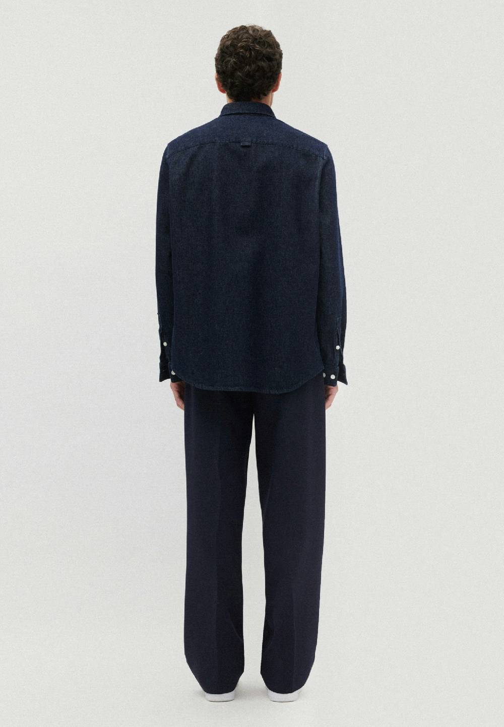 Seidensticker Denim Casual Hemd in Regular mit Button-Down-Kragen Online