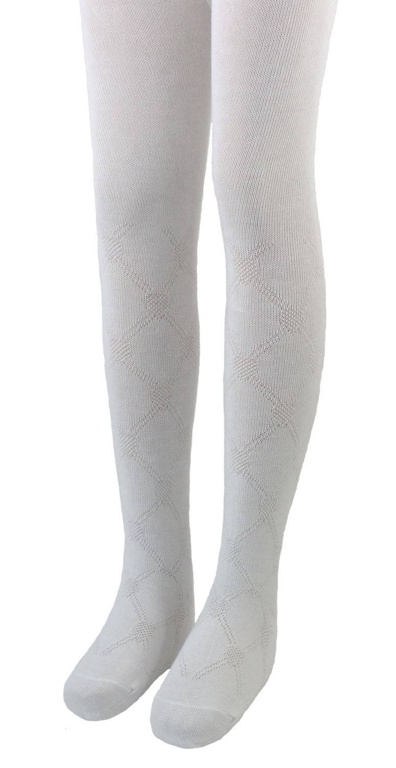 Shimasocks Baby Strumpfhose weiß Filetmuster