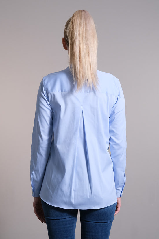 Soluzione Bluse mit Stehkragen Lucia Super Rabatt