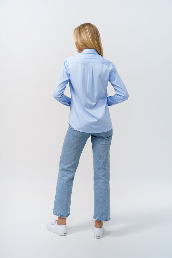Soluzione Lockere Jerseybluse Lina Großer Ausverkauf