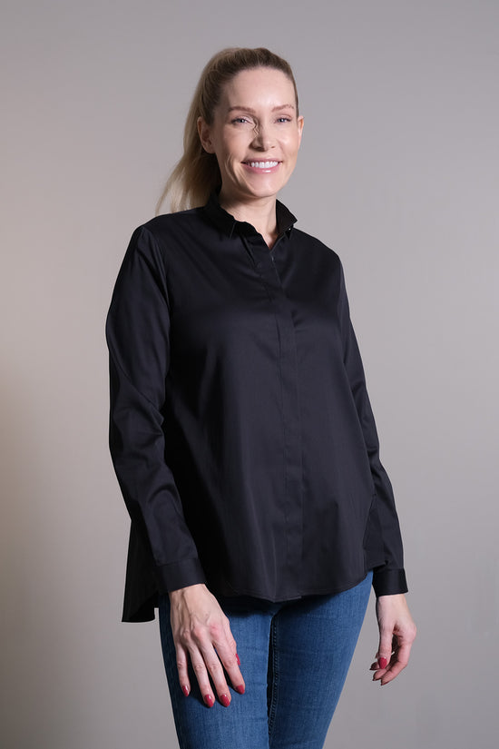 Soluzione Vokuhilabluse Maria Begrenztes Angebot