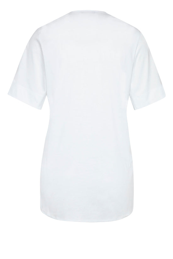 Soluzione Jersey T-Shirt mit V-Ausschnitt Romi Exklusive Angebote