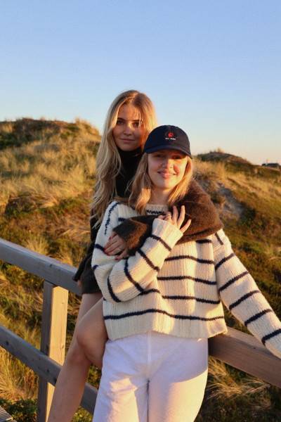 Sosue Pullover Sailor Stripes Cream Blue Letzte 3 Tage