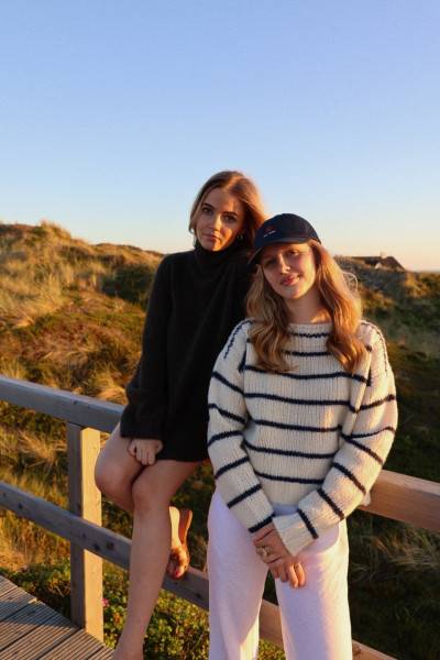 Sosue Pullover Sailor Stripes Cream Blue Letzte 3 Tage