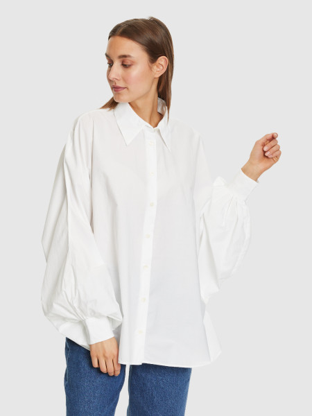 Sosue Bluse Antonia White Begrenzt auf 3 Tage