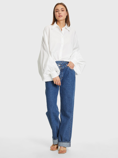 Sosue Bluse Antonia White Begrenzt auf 3 Tage