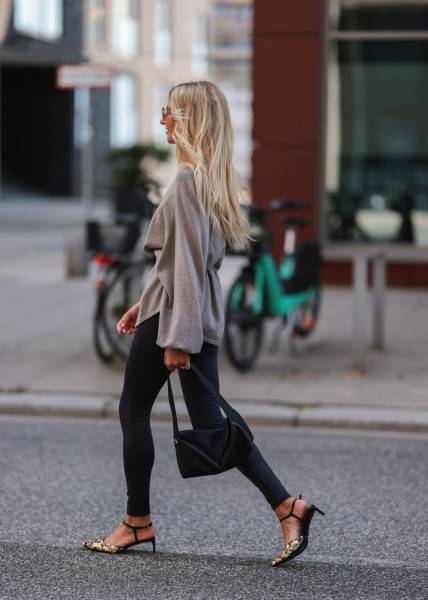 Sosue Leggings SoSUE- 80% Recycled Grey Flash Sale