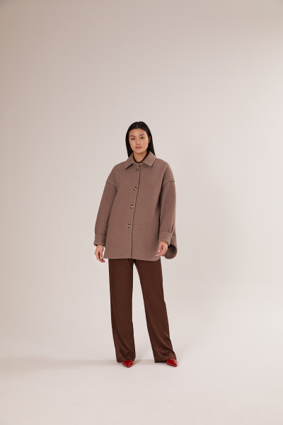 Sosue Coat Antonia Taupe Online Outlet
