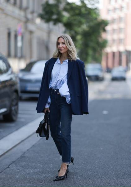 Sosue Blazer Karoline Navy Saisonale Angebote